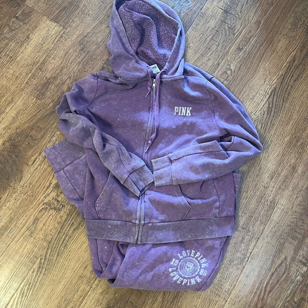 PINK Victoria's Secret Purple Track Pants & Joggers